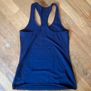 Beyond Yoga Travel Featherweight Racerback Tank in Blue